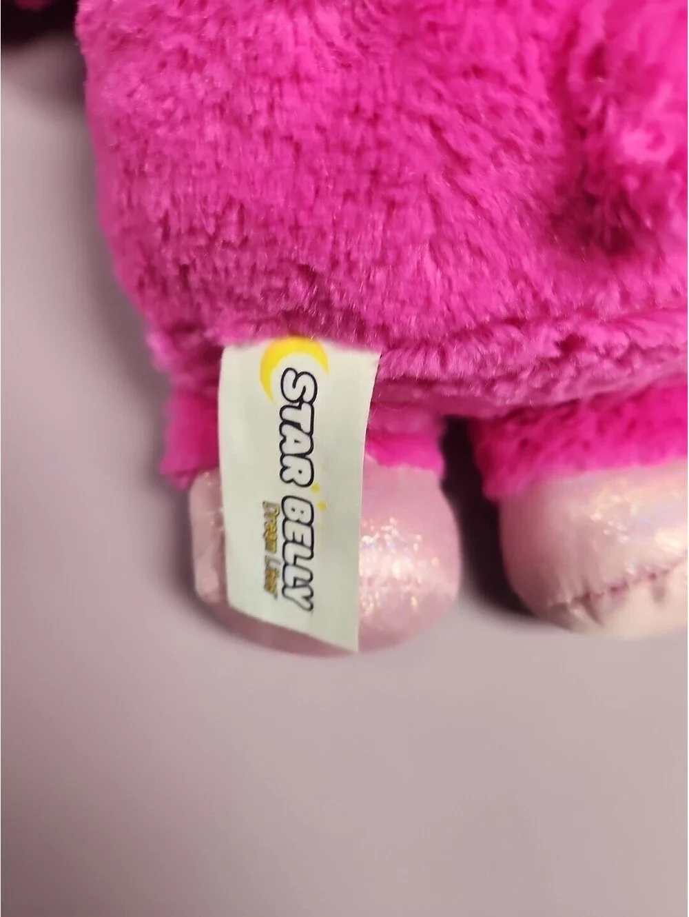 Ontel Star Belly Dream Lites Stuffed Animal Night Light Pretty Pink Cat 13 In!.